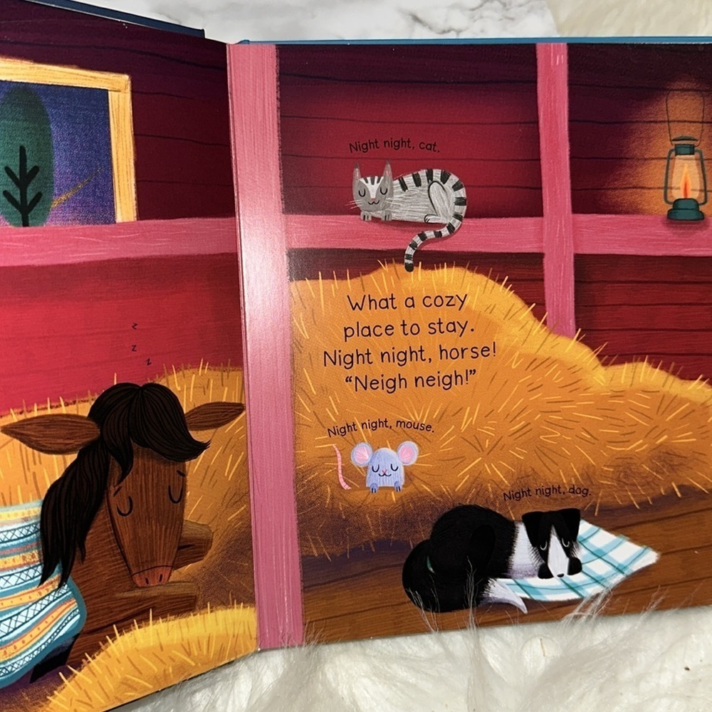 Night Night Farm Children's Book glow in the dark - Picture 7 of 16